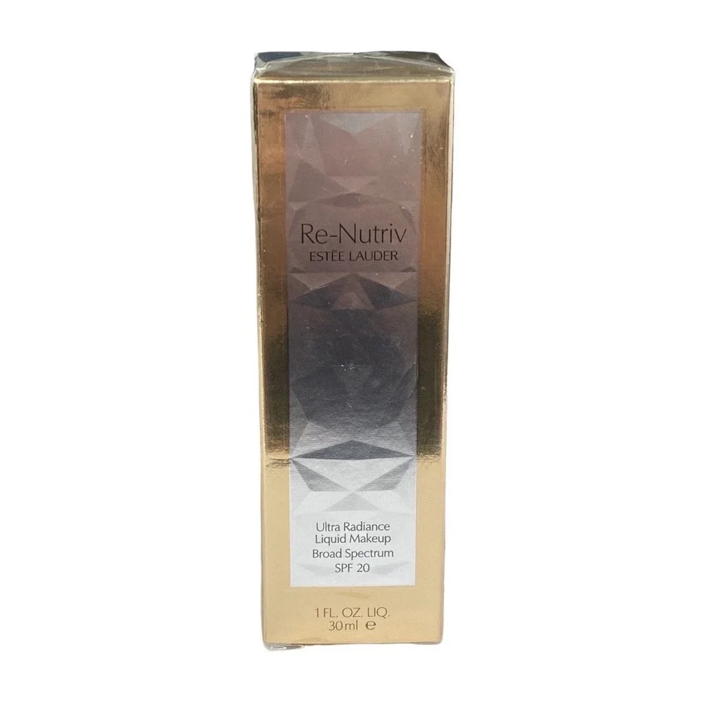 Estee‎ Lauder Re-Nutriv Ultra Radiance Liquid Makeup SPF 20 1 oz  Espresso NIB